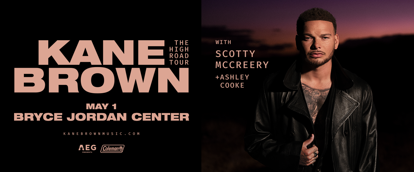 Kane Brown May 1 at the Bryce Jordan Center